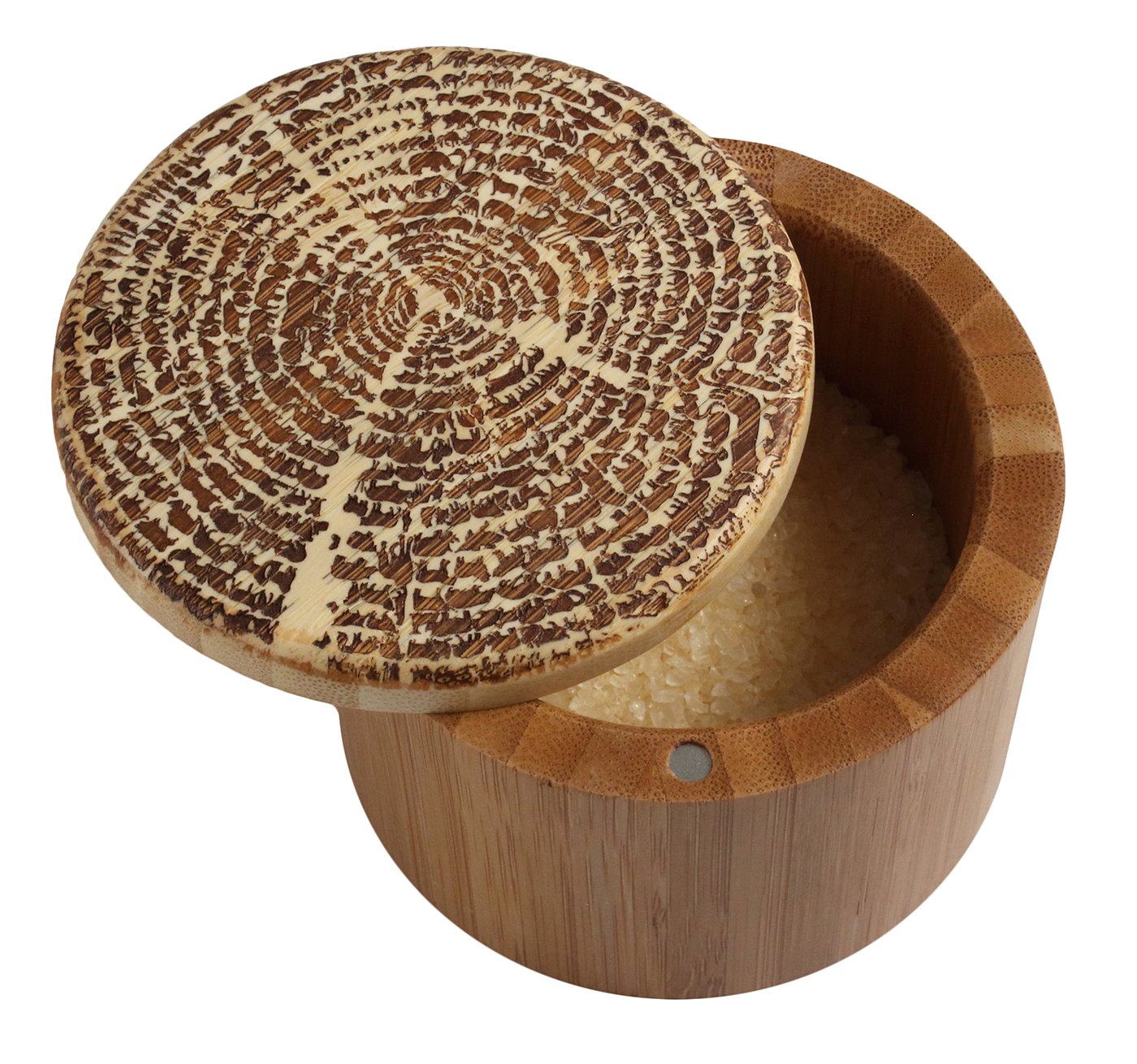 Totally Bamboo Salt Box - Tree Of Life