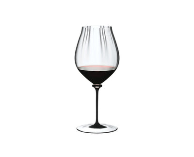 Riedel Fatto A Mano Performance Pinot Noir - Black Stem/Clear Base