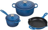 Le Creuset 5 Piece Enameled Cast Iron Signature Set