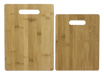 Totally Bamboo 2 Pc Bamboo Cutting Board Set