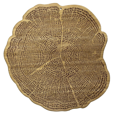 Totally Bamboo 13 Inch  Tree Of Life Serving Board