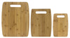 Totally Bamboo 3 Pc Bamboo Cutting Board Set