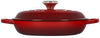 Le Creuset 5 Quart Signature Cast Iron Braiser - Cerise