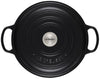 Le Creuset 1.5 Quart Signature Cast Iron Braiser - Licorice