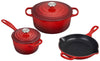 Le Creuset 5 Piece Enameled Cast Iron Signature Set