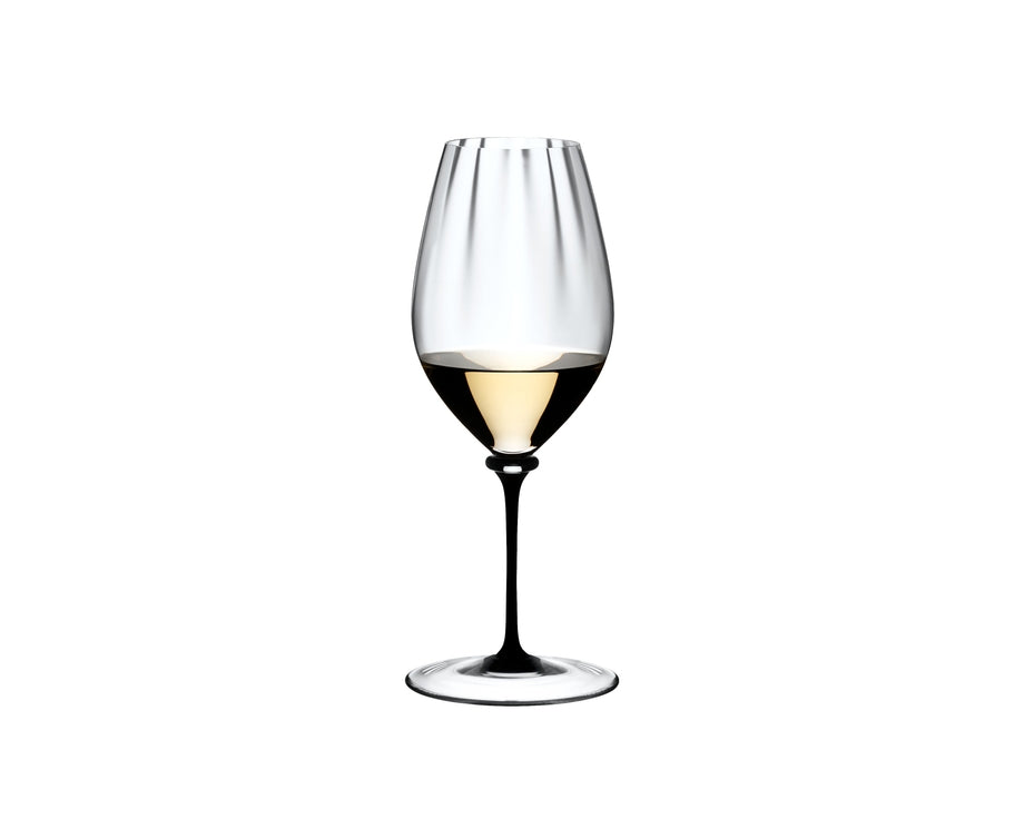 Riedel Fatto A Mano Performance Riesling - Black Stem/Clear Base