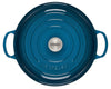 Le Creuset 5 Quart Signature Cast Iron Braiser - Deep Teal