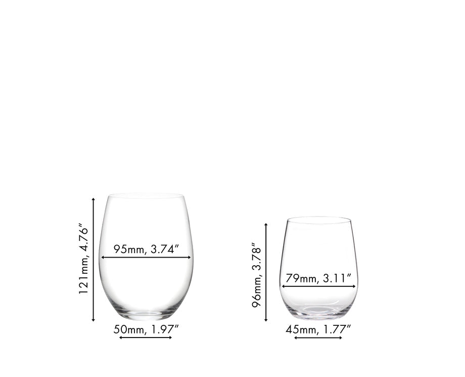 Riedel "O" 6+2 Cabernet / Viognier Chardonnay Tumbler Set