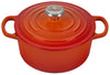 Le Creuset Signature 13.25 Quart Round Enameled Cast Iron Dutch Oven - Flame