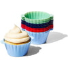 OXO Good Grips Silicone Baking Cups - Green, Red, Blue, Navy