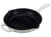Le Creuset 10.25" Enameled Cast Iron Signature Skillet - White
