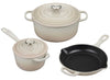 Le Creuset 5 Piece Enameled Cast Iron Signature Set