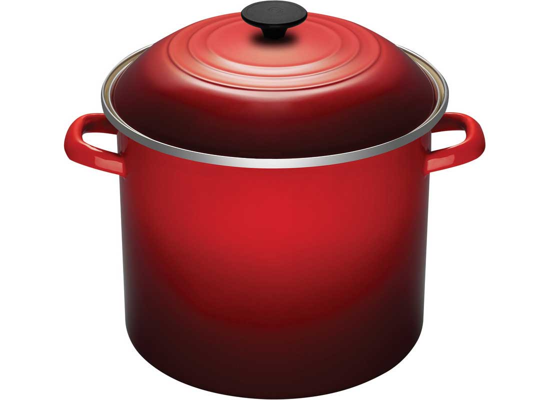 Le Creuset 16 Quart Stockpot - Cerise