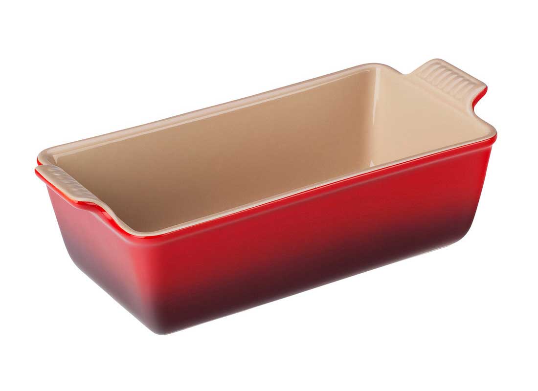 Le Creuset 1.5 Quart Heritage Stoneware Loaf Pan - Cerise