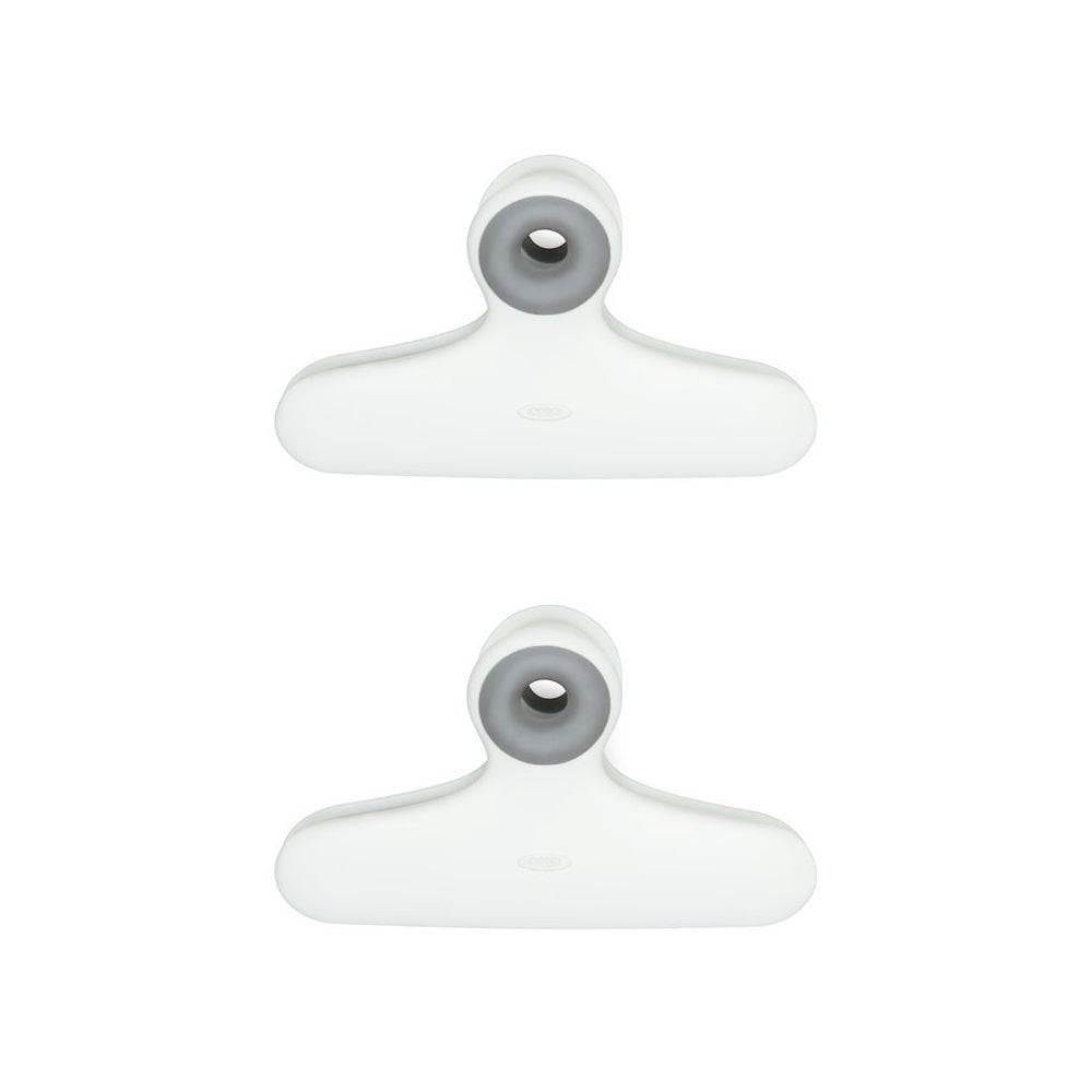 OXO 2-Pack Bag Clips - White