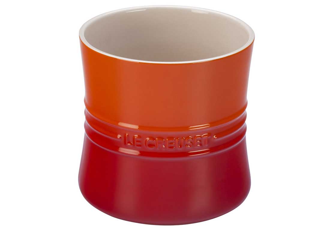 Le Creuset 2.75 Quart Stoneware Utensil Crock - Flame