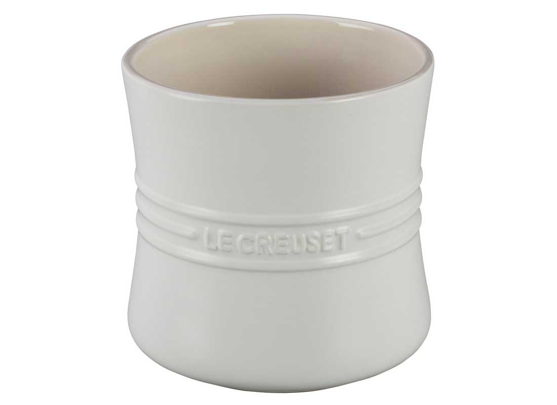 Le Creuset 2.75 Quart Stoneware Utensil Crock - White