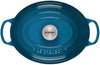 Le Creuset Signature 5 Quart Oval Enameled Cast Iron Dutch Oven - Deep Teal