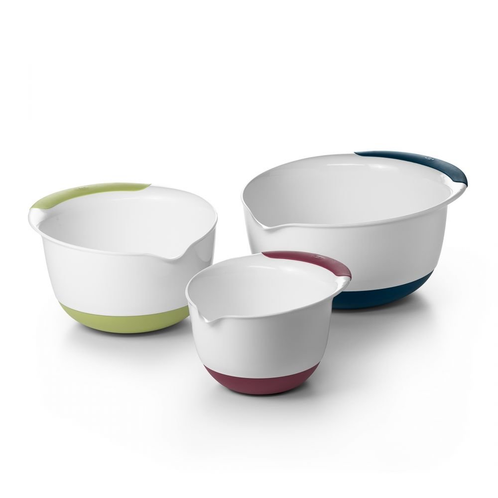 OXO White Mixing Bowl Set of 3