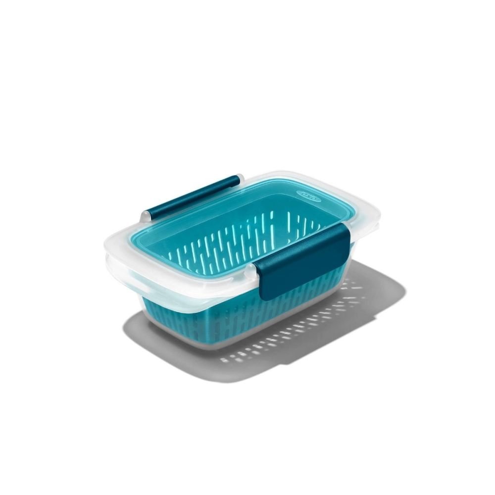 OXO Good Grips Prep & Go Leakproof Container with Colander - 1.9 Cup