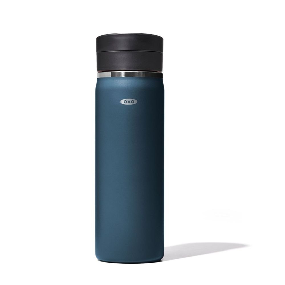 OXO Good Grips 20oz Thermal Mug Water Bottle - Dark Cobalt