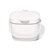 OXO Good Grips Easy-Clean 1.75-Gallon Compost Bin - White