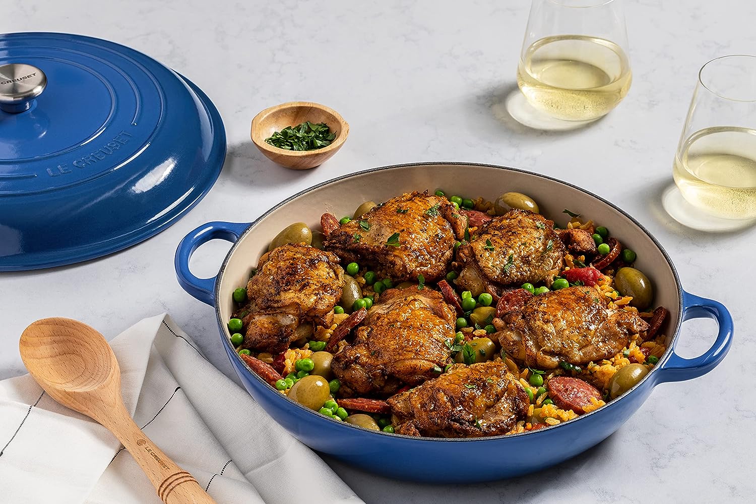 Le Creuset 5 Piece Cast Iron Cookware Set - Marseille