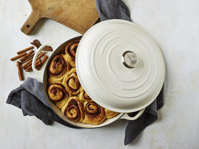 Le Creuset 5 Piece Cast Iron Cookware Set - White
