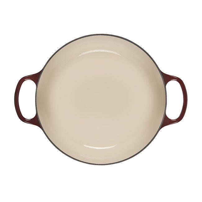 Le Creuset Signature 5.5 Quart Round Enameled Cast Iron Dutch Oven - Rhone