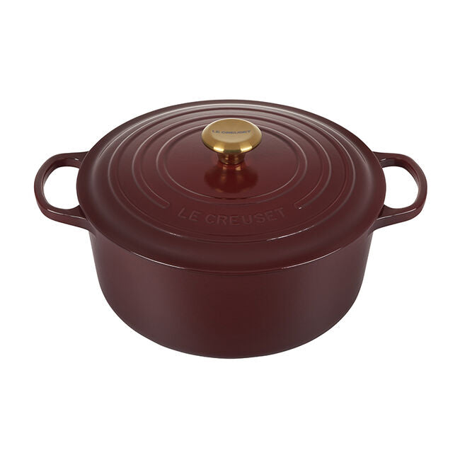 Le Creuset Signature 4.5 Quart Round Enameled Cast Iron Dutch Oven - Rhone