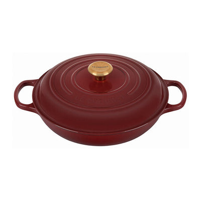 Le Creuset 5 Quart Signature Cast Iron Braiser - Rhone