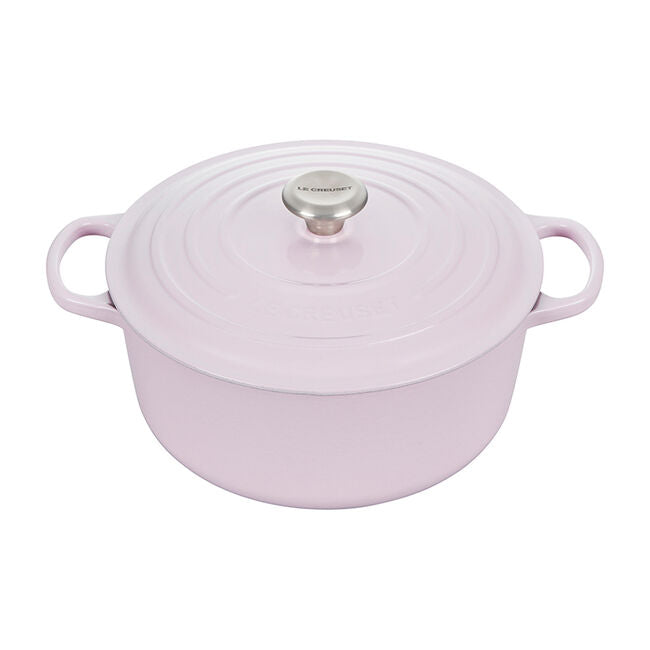 Le Creuset Signature 7.25 Quart Round Enameled Cast Iron Dutch Oven - Shallot