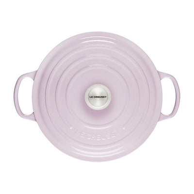 Le Creuset Signature 7.25 Quart Round Enameled Cast Iron Dutch Oven - Shallot