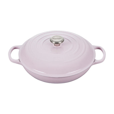 Le Creuset 5 Quart Signature Cast Iron Braiser - Shallot