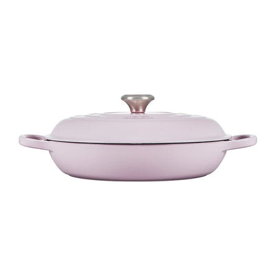 Le Creuset 3.5 Quart Signature Cast Iron Braiser - Shallot