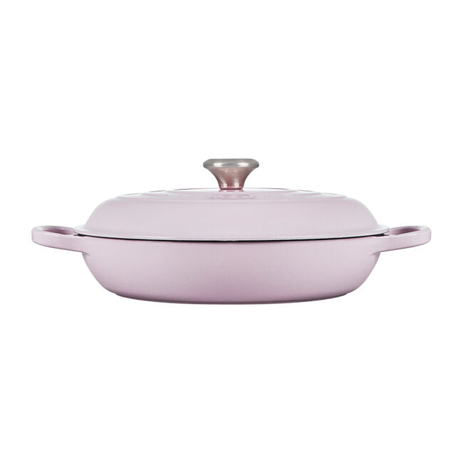 Le Creuset 5 Quart Signature Cast Iron Braiser - Shallot