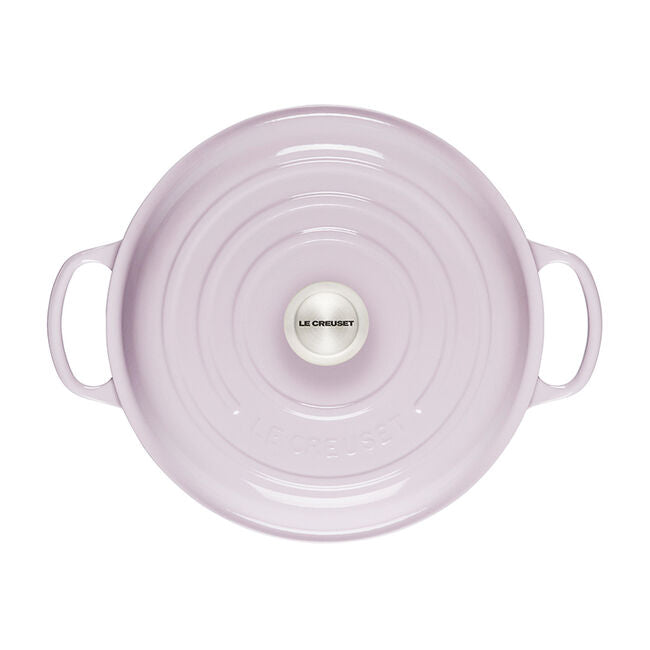 Le Creuset 3.5 Quart Signature Cast Iron Braiser - Shallot