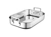 Le Creuset Small Stainless Steel Roasting Pan w/Nonstick Rack
