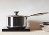 Le Creuset 4 Quart Stainless Steel Saucepan
