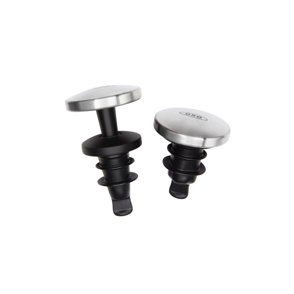 OXO SteeL Expanding Wine Stopper - 2-Pack