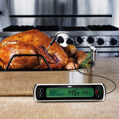 OXO Good Grips Chef's Precision Digital Leave-In Thermometer in Black