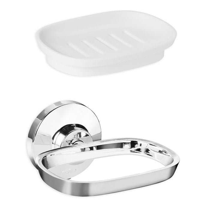 OXO Good Grips Chrome Suction Soap Dish