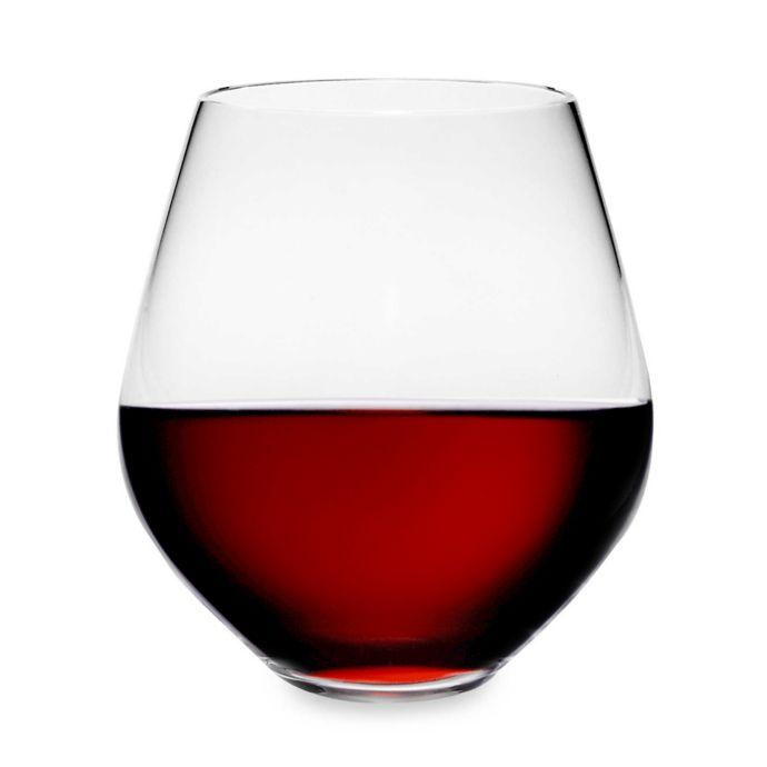 Lenox Tuscany Classics 16 oz. Stemless Red Wine Glasses (Set of 4)
