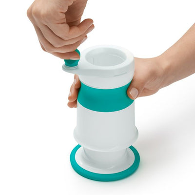 OXO Tot Mash Maker Baby Food Mill in Teal