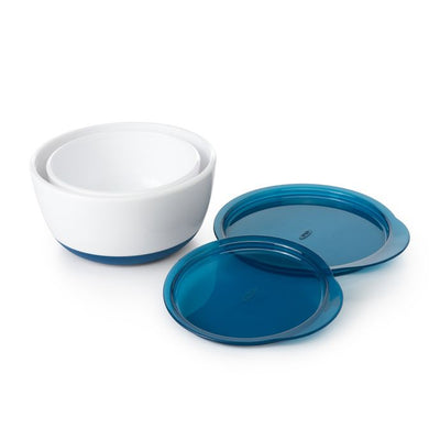 OXO Tot 2-Piece Bowl Set with Lids in Navy