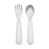 OXO Tot On the Go Fork and Spoon Set with Travel Case in Teal