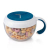OXO Tot Flippy Snack Cup with Travel Cover in Navy