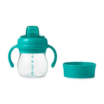 OXO Tot 6 oz. Transitions Soft Spout Sippy Cup Set in Teal