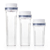 OXO Good Grips 3-Piece Clear Food Container with Dispenser Top Set