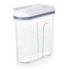 OXO Good Grips 38.4 oz. Clear Food Container with Dispenser Top in White